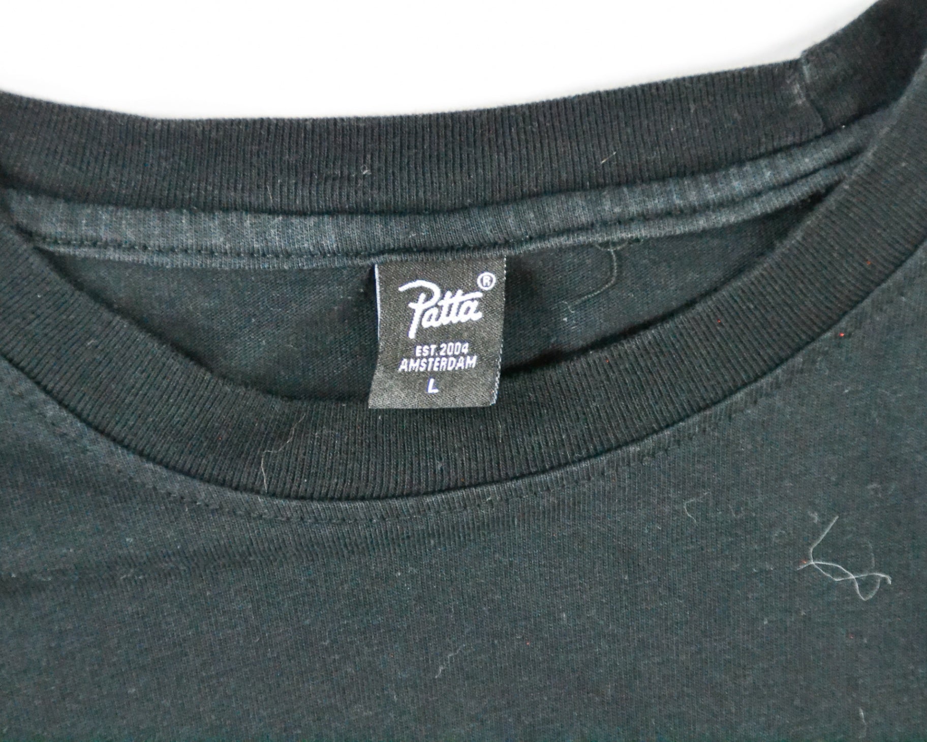 Patta Long Sleeve T-Shirt L - Large Black