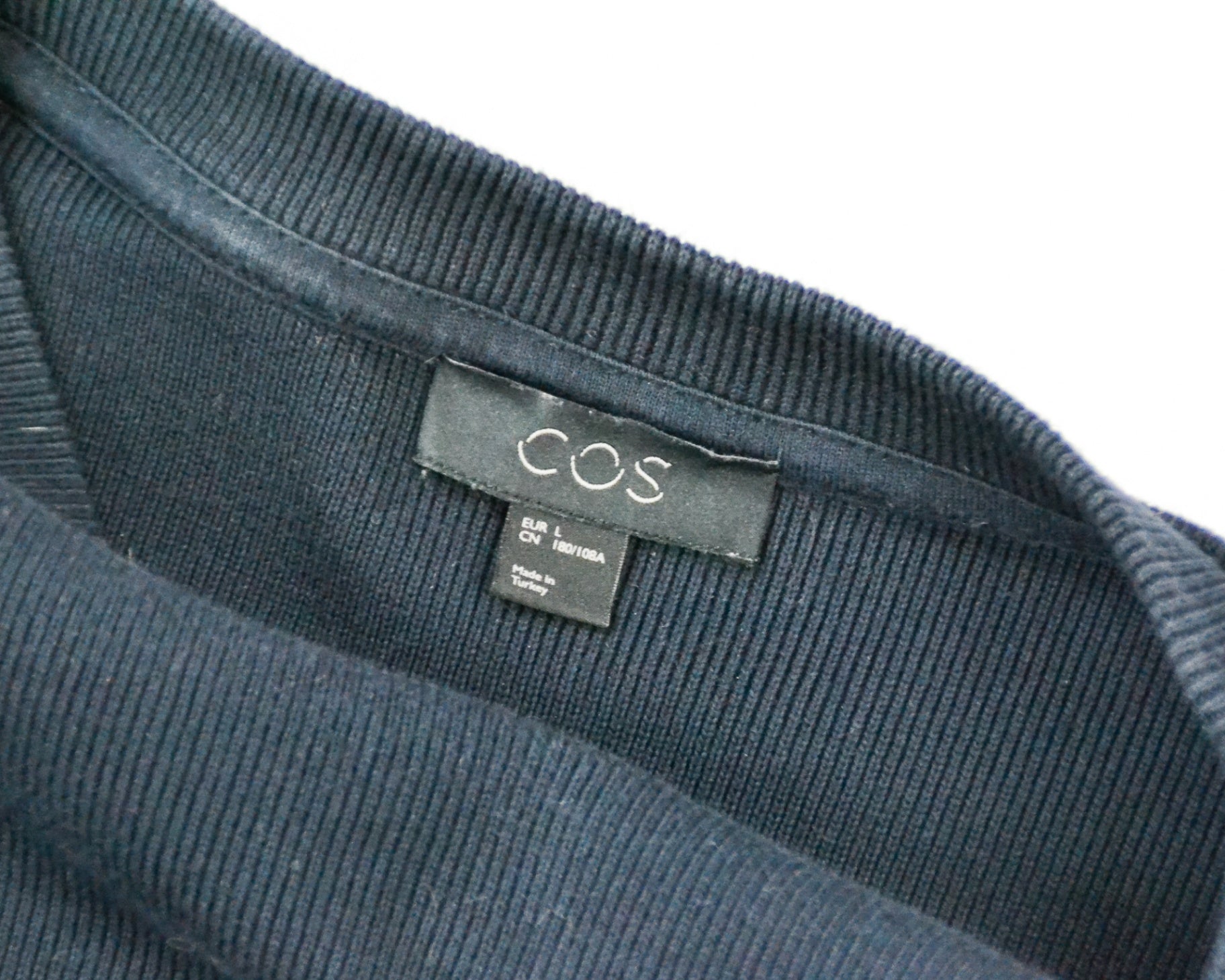 COS Long Sleeve T-Shirt Black