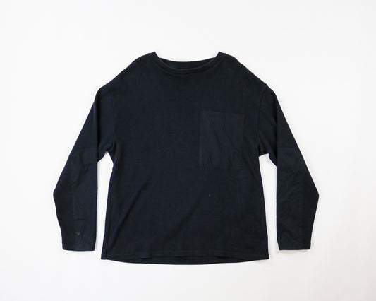 COS Long Sleeve T-Shirt Black