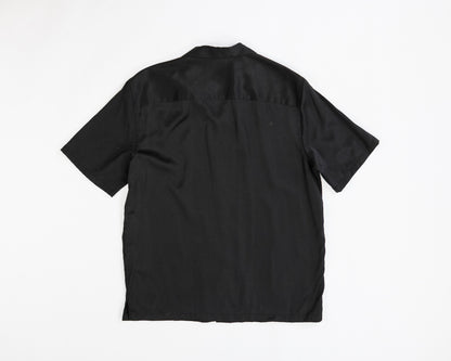 ZARA Button Shirt XL Black