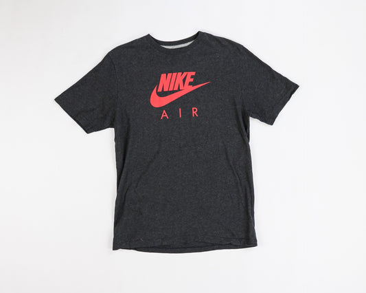 Nike T-Shirt L - Large Dark Gray