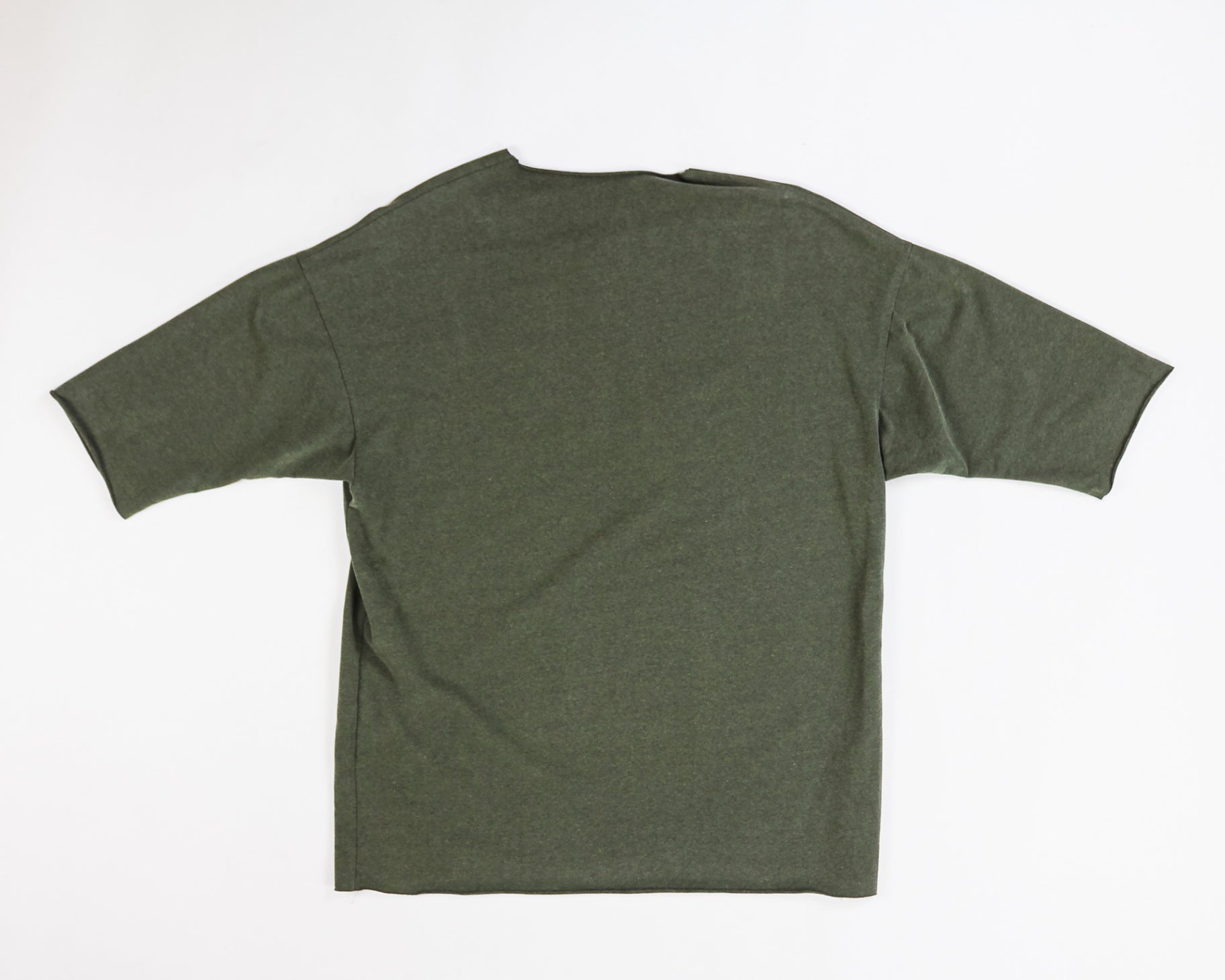 PRJCT AMS Henley Shirt XL Olive Green