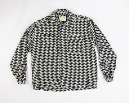 In Gold We Trust Coat XL Black and white