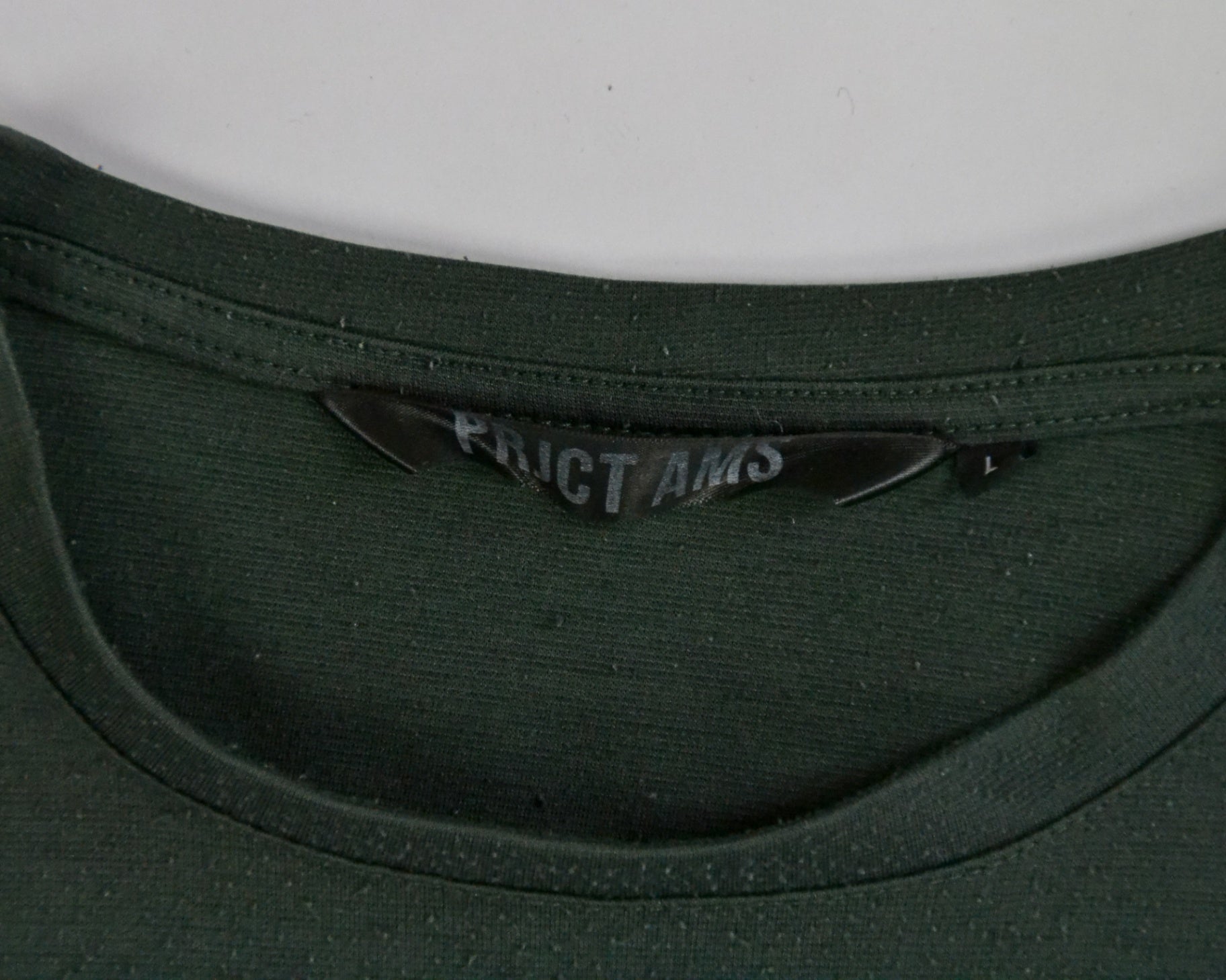 PRJCT AMS T-Shirt L - Large Dark Green