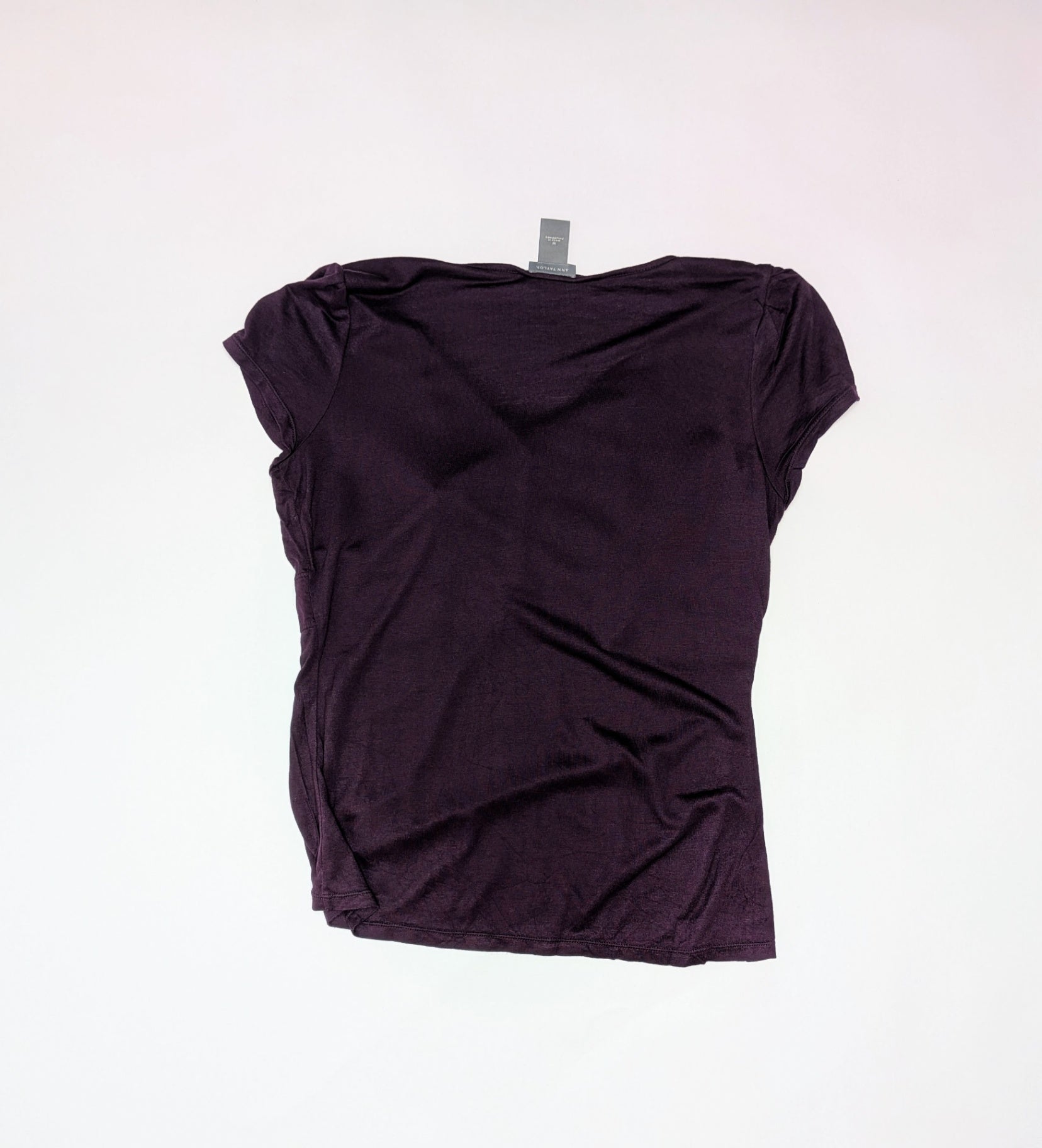 Ann Taylor T-Shirt M Burgundy