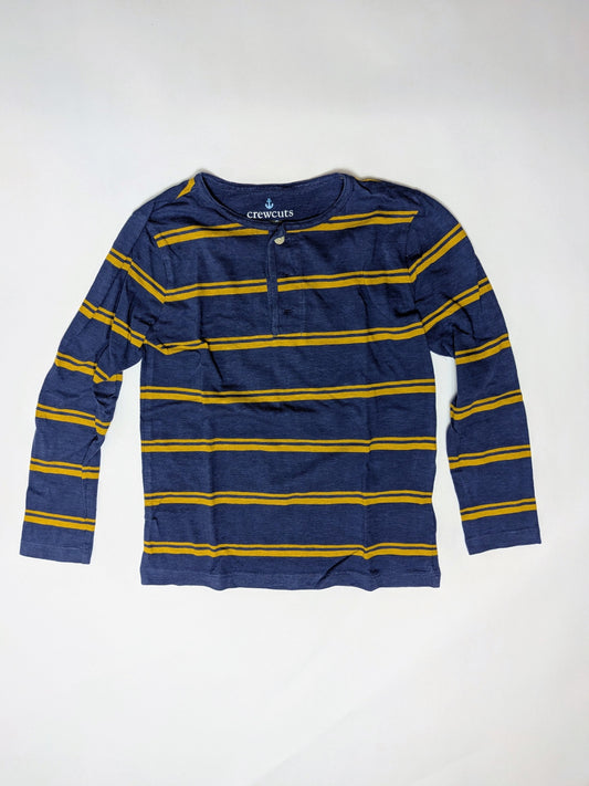 Crewcuts Long Sleeve T-Shirt S Blue and Yellow