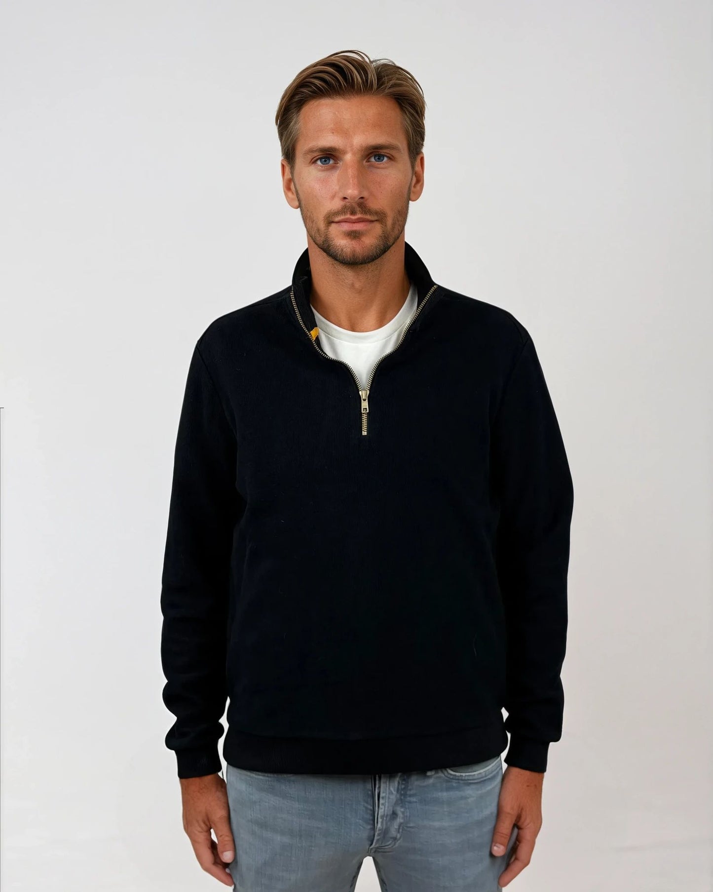 Circlo Classic Zip Sweater